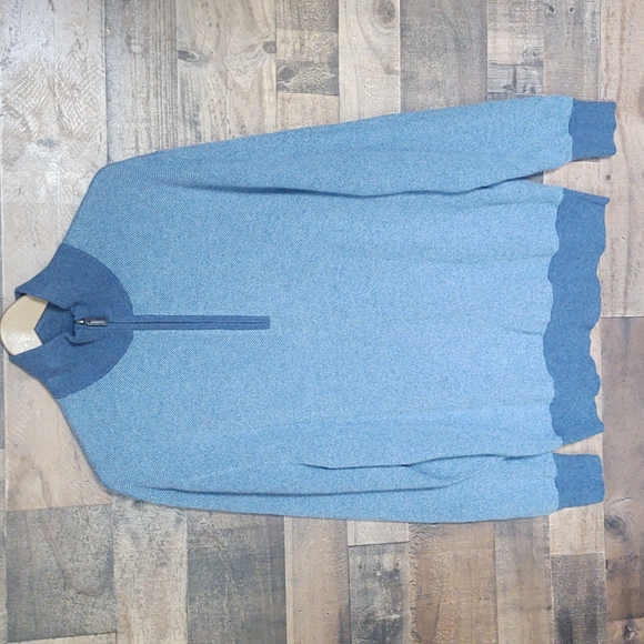 Daniel Cremieux Wool and Cashmere Blend 1/2 zip pullover sweater sz XL men's - Picture 1 of 10